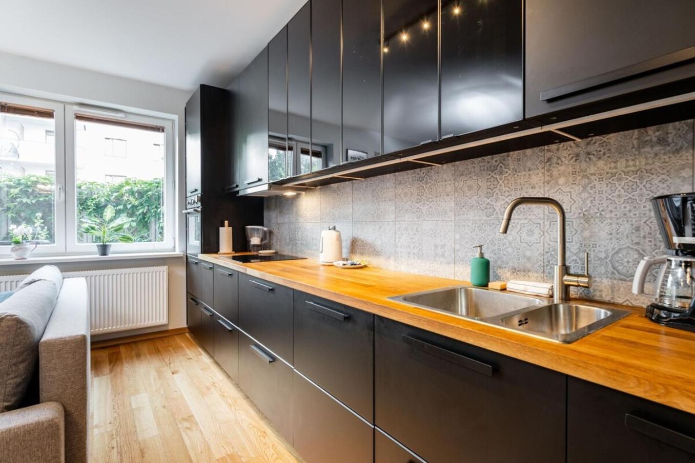 Modern 70M Apartment With Private Garden Metro Varsovia Exterior foto