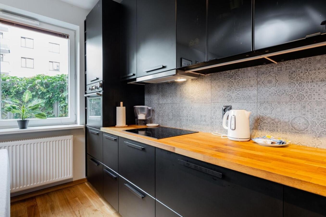 Modern 70M Apartment With Private Garden Metro Varsovia Exterior foto